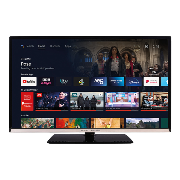 43Inch 4K UHD SMART TV WITH FREEVIEW PLAY