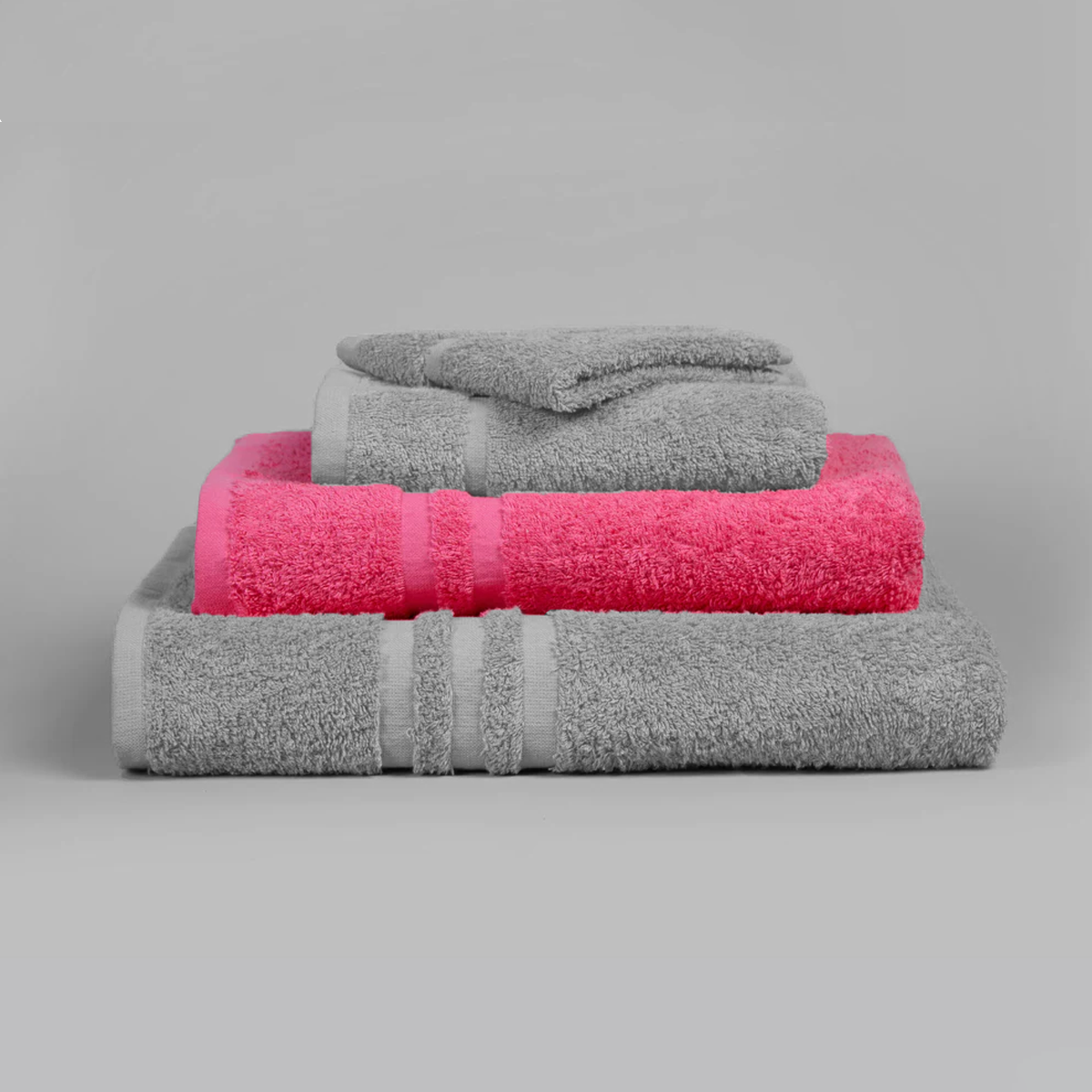 Bath Towel - 500 GSM - Hot Pink