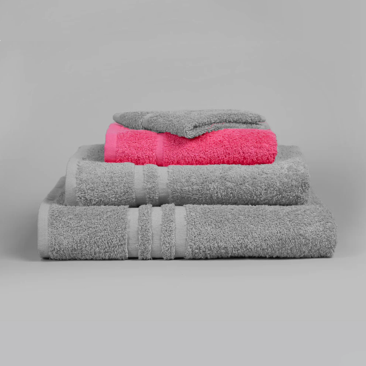 Hand Towel - 500 GSM - Hot Pink