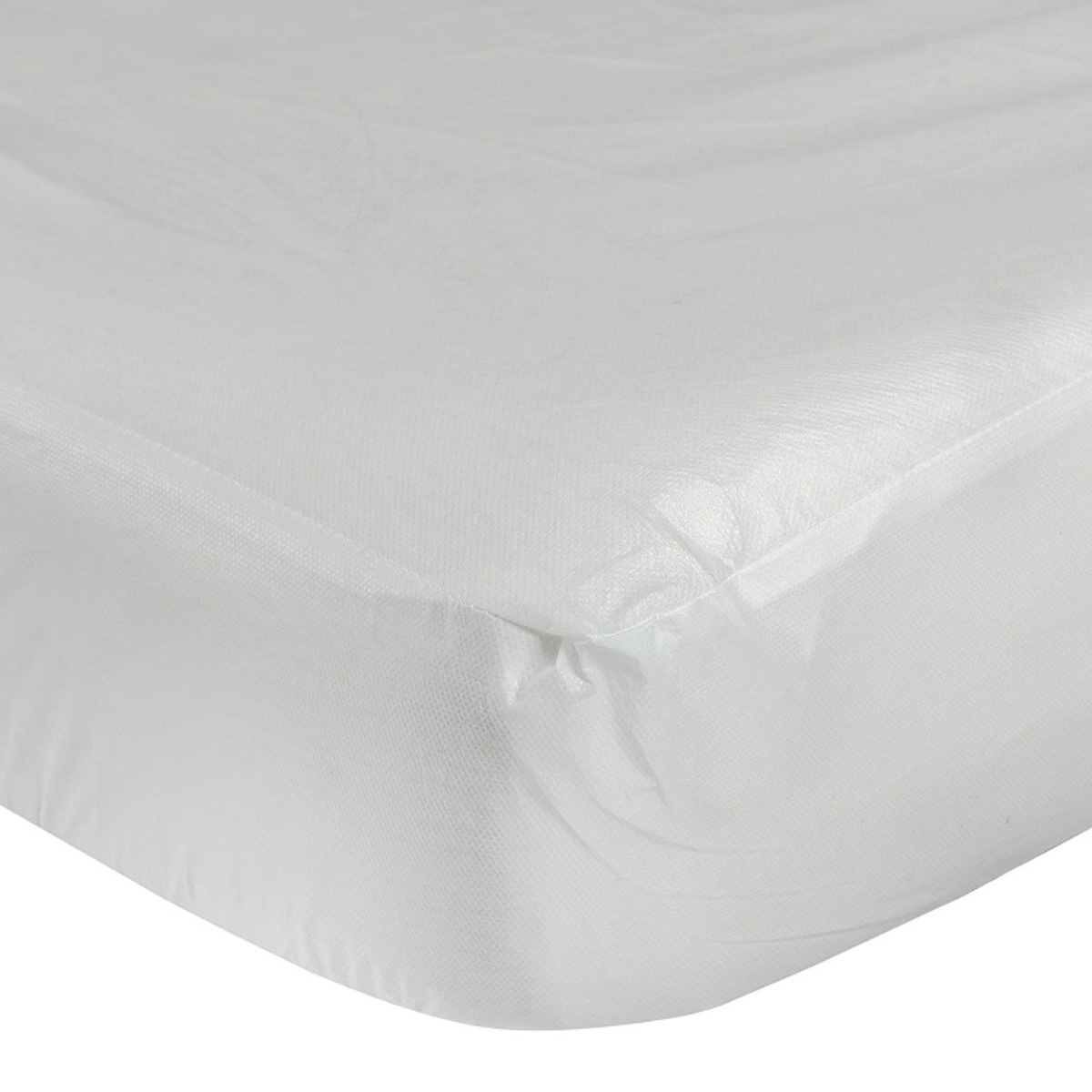 Economy Polypropylene Mattress Protector - Fitted - Double